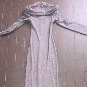 Wild Fable Gray Long Sleeve Dress